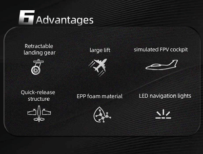 AtomRC Beluga FPV Cockpit Fixed Wing