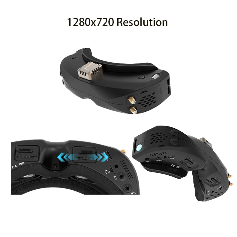 SKYZONE SKY04O PRO OLED FPV Goggle with 60FPS DVR and HDMI